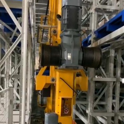 雙深位彎軌堆垛機